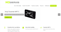 Desktop Screenshot of h3servis.cz